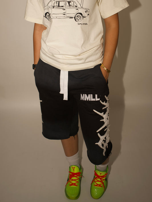 Black MMLL “Holy Thrones” Jorts