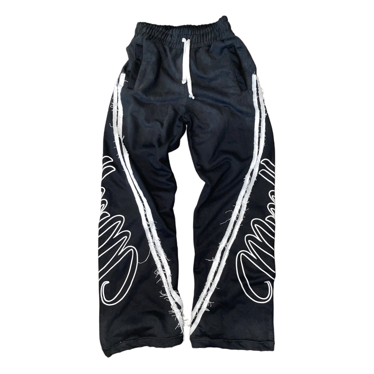 BLACK MMLL "2TONED" SWEATS