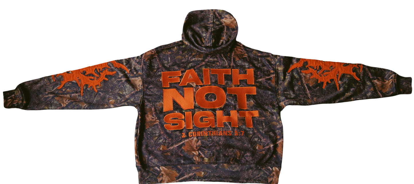 Camo “Faith Not Sight” Zipup
