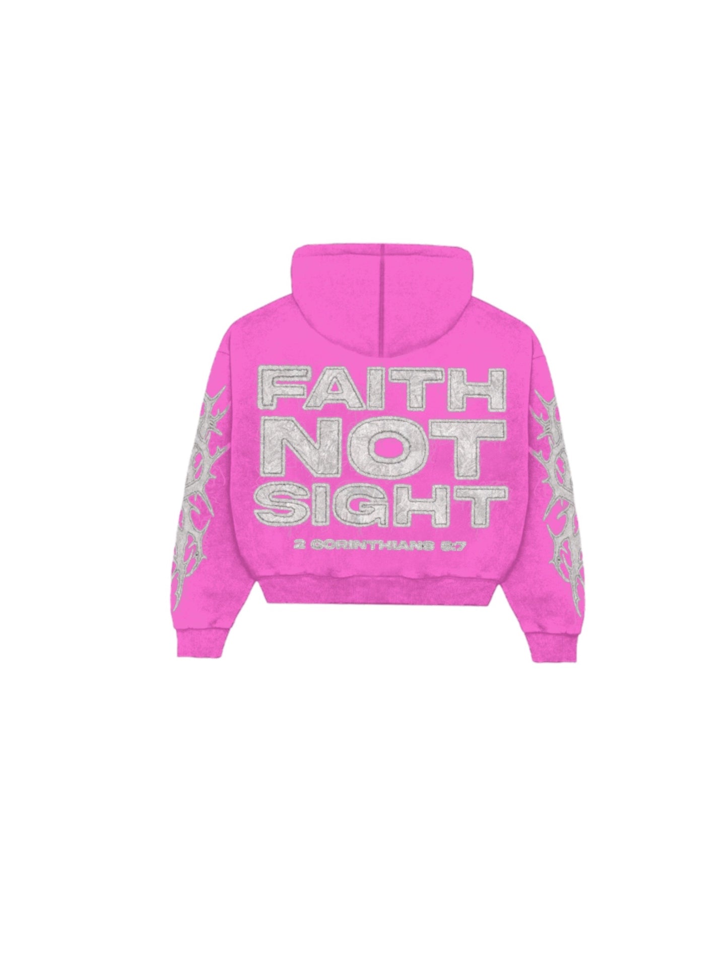 Pink "Faith Not Sight" Zipup