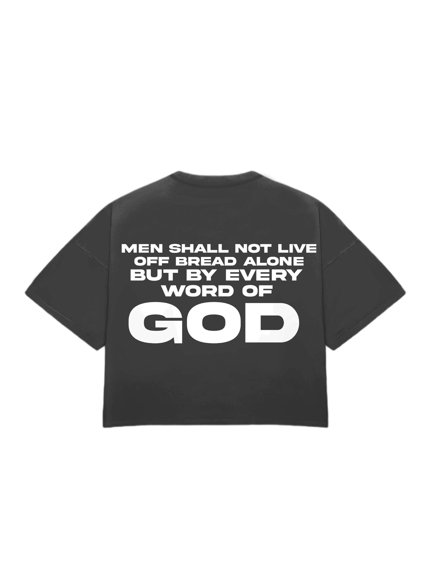 GREY “READ YO BIBLE” TEE