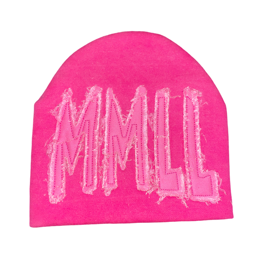 Pink On Pink "MMLL" Beanie