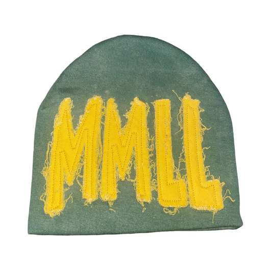 Green/Yellow "MMLL" Beanie