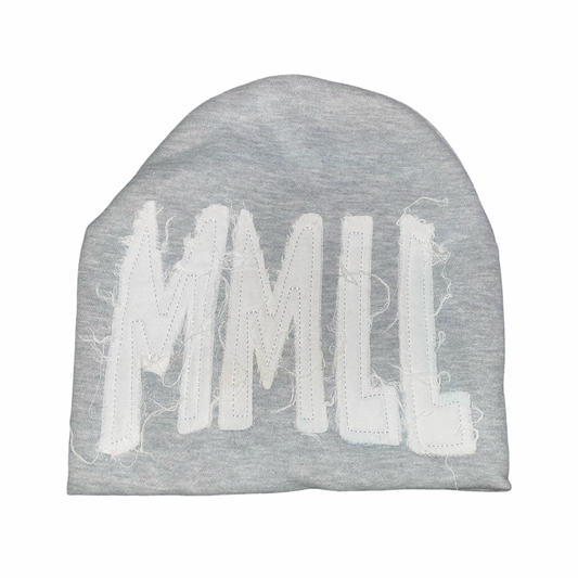 Grey "MMLL" Beanie