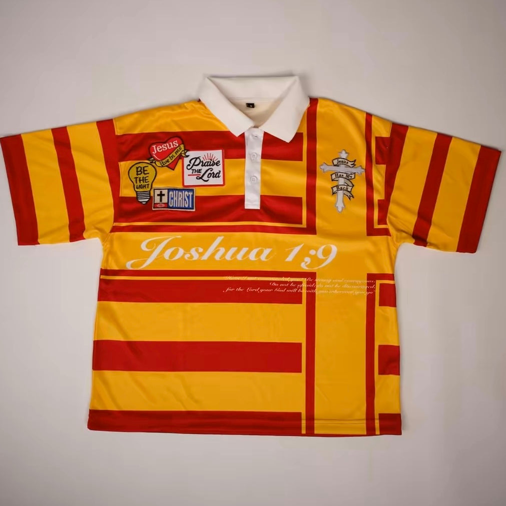 Scripture Polo Tees 2.0 (Jousha 1:9)